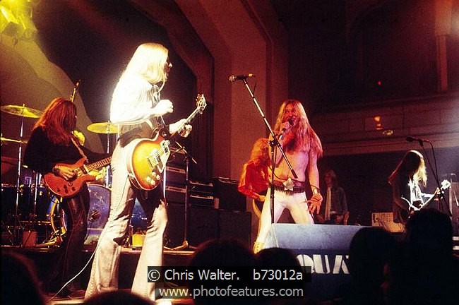 Photo of Black Oak Arkansas for media use , reference; b73012a,www.photofeatures.com