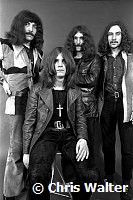 Black Sabbath 1970 Tony Iommi, Ozzy Osbourne, Geezer Butler, Bill Ward<br> Chris Walter<br><br>