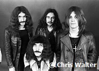 Black Sabbath 1970  Geezer Butler, Tony Iommi, Bill Ward, Ozzy Osbourne<br> Chris Walter<br><br>