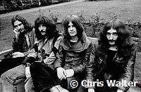 Black Sabbath 1970 Bill Ward, Tony Iommi, Ozzy Osbourne and Geezer Butler