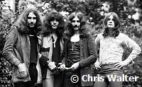 Black Sabbath 1970 Bill Ward, Tony Iommi, Geezer Butler and Ozzy Osbourne.<br> Chris Walter<br>