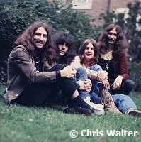 Black Sabbath 1970 Bill Ward, Tony Iommi, Ozzy Osbourne and Geezer Butler<br> Chris Walter<br>