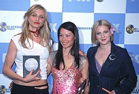 Cameron Diaz, Lucy Liu, Drew Barrymore from Charlie's Angels<br> Chris Walter<br>Photofeatures International
