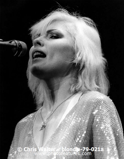 Photo of Blondie for media use , reference; blondie-79-021a,www.photofeatures.com