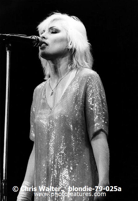 Photo of Blondie for media use , reference; blondie-79-025a,www.photofeatures.com
