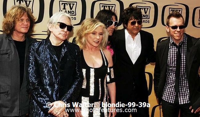 Photo of Blondie for media use , reference; blondie-99-39a,www.photofeatures.com