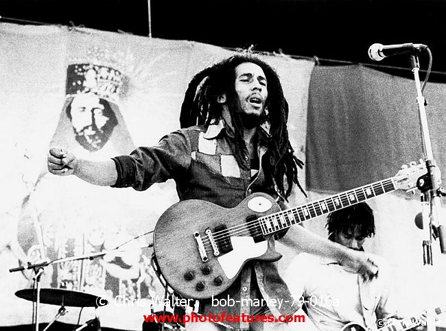 Photo of Bob Marley for media use , reference; bob-marley-79-016a,www.photofeatures.com