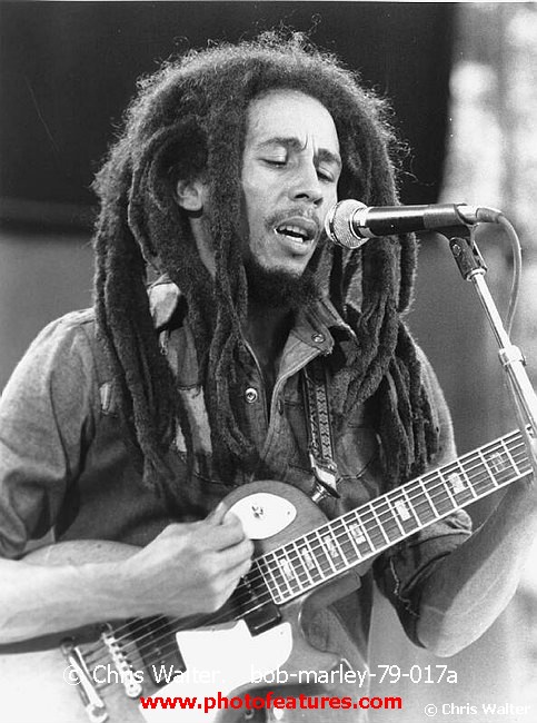 Photo of Bob Marley for media use , reference; bob-marley-79-017a,www.photofeatures.com