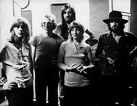 Photo of Fleetwood Mac 1971 Danny Kirwan, Bob Welch, Mick Fleetwood, Christine Perfect (McVie) and John McVie