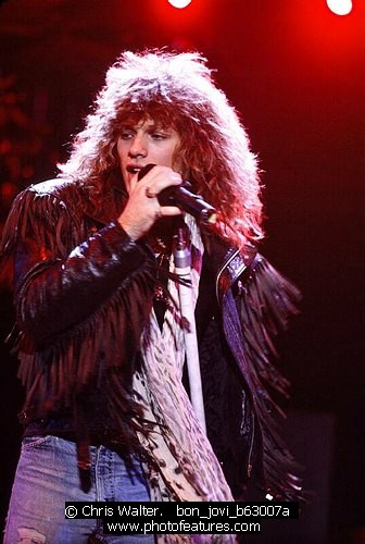 Photo of Bon Jovi by Chris Walter , reference; bon_jovi_b63007a,www.photofeatures.com