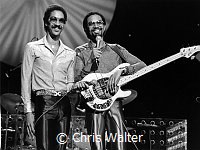 Brothers Johnson 1980 George Johnson and Louis Johnson on Midnight Special<br> Chris Walter<br>