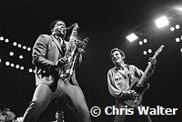 Bruce Springsteen 1981 with Clarence Clemons<br> Chris Walter<br>