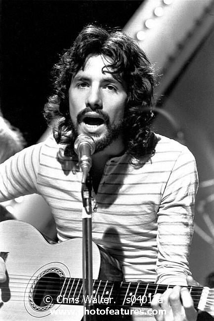 Photo of Cat Stevens for media use , reference; s04012a,www.photofeatures.com