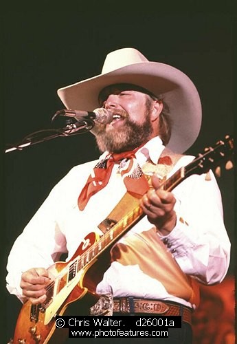 Photo of Charlie Daniels for media use , reference; d26001a,www.photofeatures.com