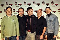 Photo of Barenaked Ladies at Comedy Central's First Annual Commie Awards 11-22-2003 in Culver City.