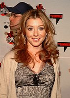 Photo of Alyson Hannigan at Comedy Central's First Annual Commie Awards 11-22-2003 in Culver City.