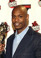 Photo of Dave Chappelle at Comedy Central's First Annual Commie Awards 11-22-2003 in Culver City.