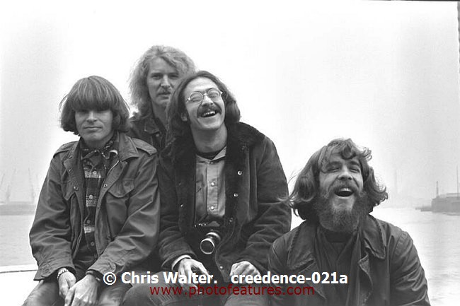 Photo of Creedence Clearwater Revival for media use , reference; creedence-021a,www.photofeatures.com