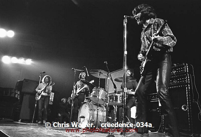 Photo of Creedence Clearwater Revival for media use , reference; creedence-034a,www.photofeatures.com