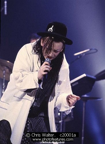 Photo of Boy George for media use , reference; c20001a,www.photofeatures.com