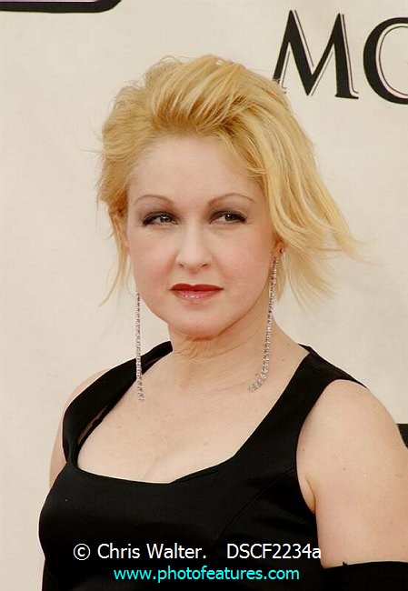 Photo of Cyndi Lauper for media use , reference; DSCF2234a,www.photofeatures.com