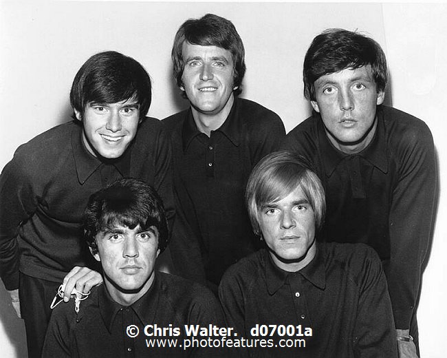 Photo of Dave Clark Five for media use , reference; d07001a,www.photofeatures.com