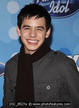 Photo of David Archuleta by Chris Walter , reference; DSC_8527a,www.photofeatures.com