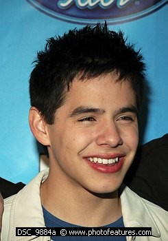 Photo of David Archuleta by Chris Walter , reference; DSC_9884a,www.photofeatures.com