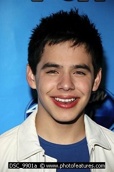 Photo of David Archuleta by Chris Walter , reference; DSC_9901a,www.photofeatures.com