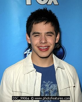 Photo of David Archuleta by Chris Walter , reference; DSC_9906a,www.photofeatures.com