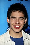 Photo of David Archuleta at the 2008 American Idol Final Show at the Nokia Theatre in Los Angeles, May 20th 2008.<br>