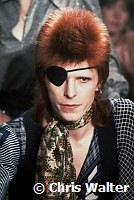 David Bowie 1974<br> Chris Walter