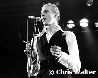 David Bowie 1976 at Wembley<br><br> Chris Walter<br><br>