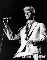 David Bowie 1983 at US festival<br> Chris Walter