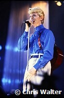 David Bowie 1984<br> Chris Walter<br>