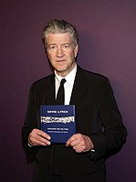Photo of David Lynch and his book &quotCatching The Big Fish: Meditation, Consciousness and Creativity"<br>in concert for the David Lynch Foundation for Consciousness-Based Education and the David Lynch book &quotCatching The Big Fish: Meditation, Consciousness and Creativity" at the Kodak Theatre in Hollywood, January 21st 2007.<br>Photo by Chris Walter/Photofeatures