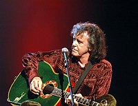 Photo of Donovan <br>in concert for the David Lynch Foundation for Consciousness-Based Education and the David Lynch book &quotCatching The Big Fish: Meditation, Consciousness and Creativity" at the Kodak Theatre in Hollywood, January 21st 2007.<br>Photo by Chris Walter/Photofeatures