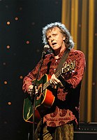 Photo of Donovan <br>in concert for the David Lynch Foundation for Consciousness-Based Education and the David Lynch book &quotCatching The Big Fish: Meditation, Consciousness and Creativity" at the Kodak Theatre in Hollywood, January 21st 2007.<br>Photo by Chris Walter/Photofeatures