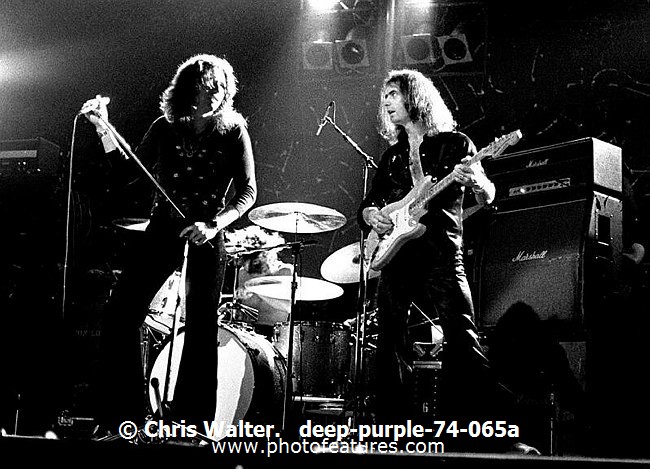 Photo of Deep Purple for media use , reference; deep-purple-74-065a,www.photofeatures.com