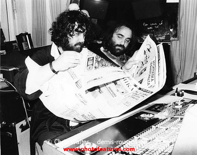 Photo of Demis Roussos for media use , reference; demis-roussos-4a,www.photofeatures.com