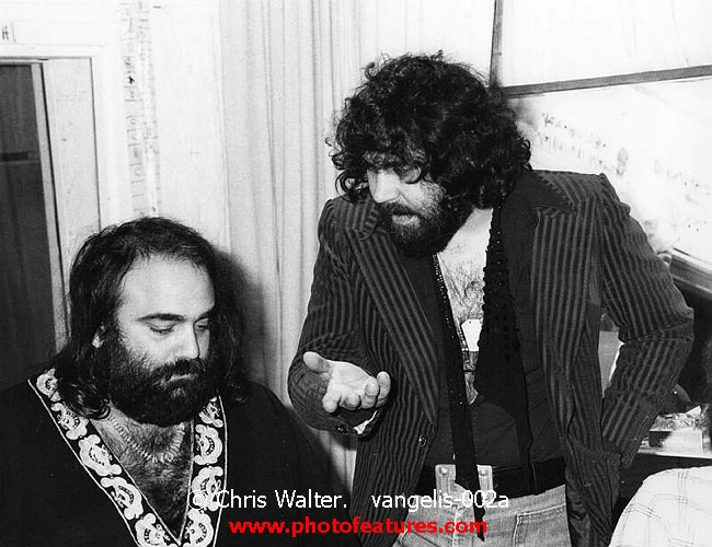 Photo of Demis Roussos for media use , reference; vangelis-002a,www.photofeatures.com