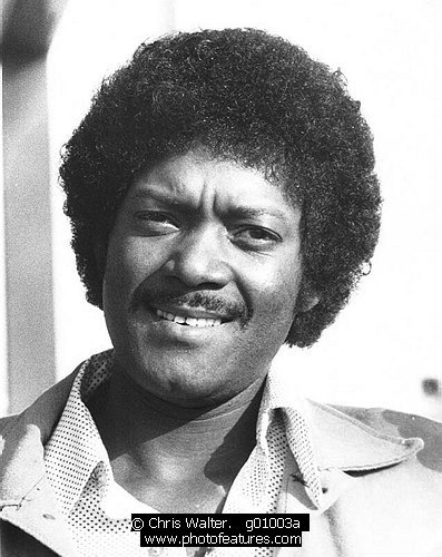 Photo of Dobie Gray by Chris Walter , reference; g01003a,www.photofeatures.com