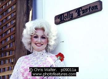 Photo of Dolly Parton by Chris Walter , reference; p09011a,www.photofeatures.com