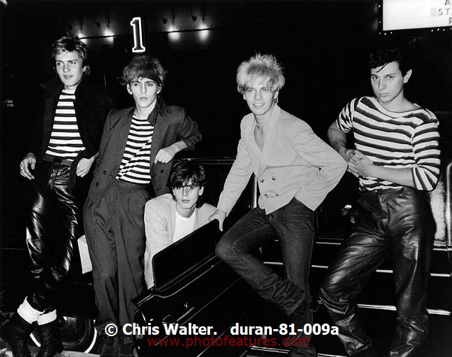 Photo of Duran Duran for media use , reference; duran-81-009a,www.photofeatures.com