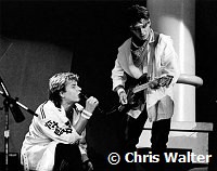 Duran Duran 1984 Simon Le Bon and Andy Taylor