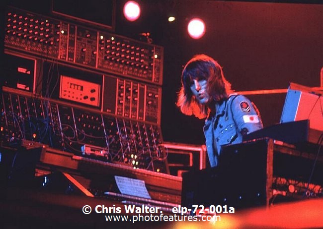 Photo of ELP Emerson Lake and Palmer  for media use , reference; elp-72-001a,www.photofeatures.com
