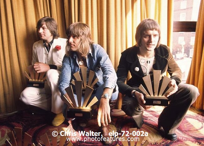 Photo of ELP Emerson Lake and Palmer  for media use , reference; elp-72-002a,www.photofeatures.com