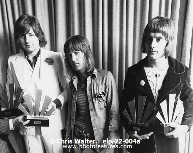Photo of ELP Emerson Lake and Palmer  for media use , reference; elp-72-004a,www.photofeatures.com