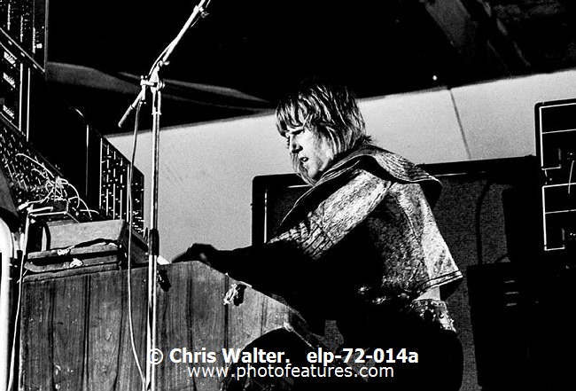 Photo of ELP Emerson Lake and Palmer  for media use , reference; elp-72-014a,www.photofeatures.com