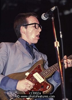 Photo of Elvis Costello by Chris Walter , reference; c13002a,www.photofeatures.com
